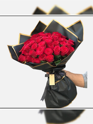 Aşkın Sembolü 41 Kırmızı Güller